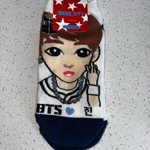 NWT | BTS - ‘J-Hope’ character Graphic Casual ankle socks Made in Korea | K-Pop